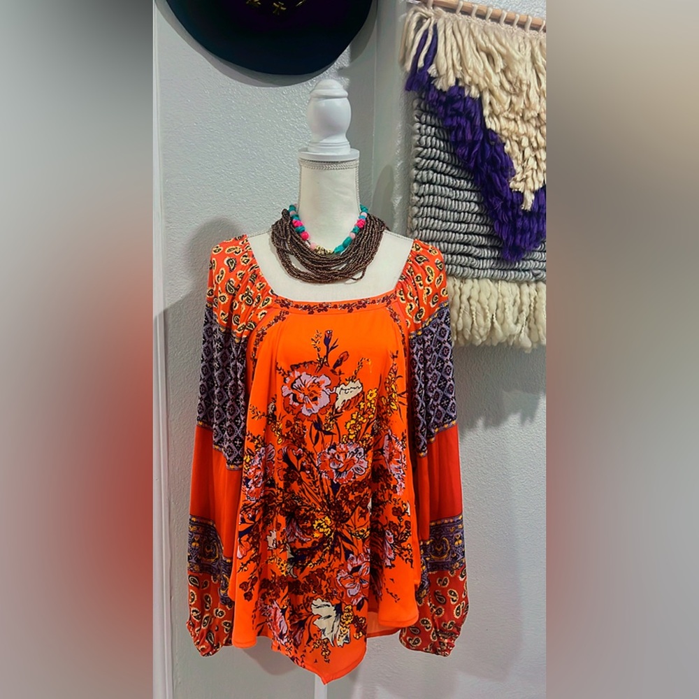 Free people Positano boho tunic top - Picture 9 of 11